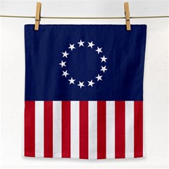 Betsy Ross Flag Usa America United States 1777 Thirteen Colonies Vertical Face Towel by snek