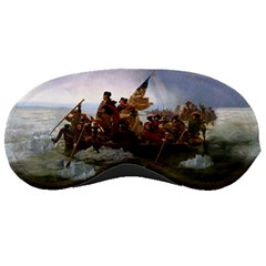 George Washington Crossing Of The Delaware River Continental Army 1776 American Revolutionary War Original Painting Sleeping Mask by snek