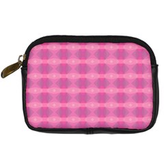 Pink Digital Camera Leather Case by HermanTelo