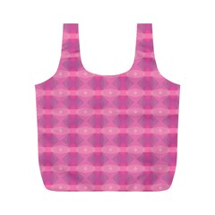 Pink Full Print Recycle Bag (m) by HermanTelo