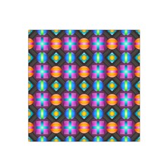 Squares Spheres Backgrounds Texture Satin Bandana Scarf by HermanTelo