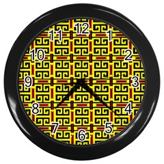 Ab 64 Wall Clock (black) by ArtworkByPatrick