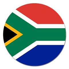 South Africa Flag Magnet 5  (round) by FlagGallery