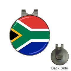 South Africa Flag Hat Clips With Golf Markers by FlagGallery