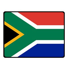 South Africa Flag Fleece Blanket (small) by FlagGallery