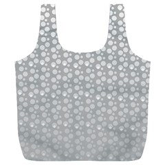 Background Polka Grey Full Print Recycle Bag (xxxl) by HermanTelo