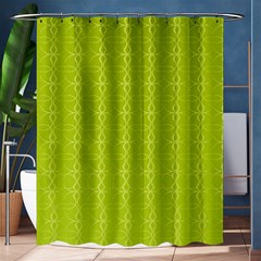 Background Texture Pattern Green Shower Curtain 60  X 72  (medium)  by HermanTelo