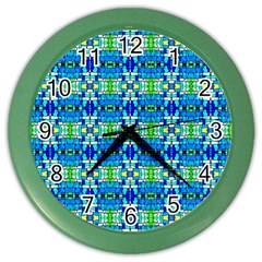 Ab 70 2 Color Wall Clock by ArtworkByPatrick