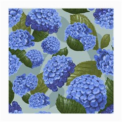 Hydrangea  Medium Glasses Cloth (2 Sides) by Sobalvarro