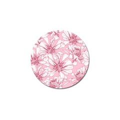 Pink Flowers Golf Ball Marker (10 Pack) by Sobalvarro