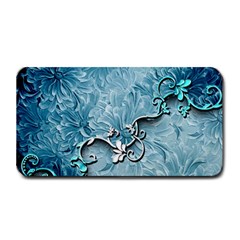 Wonderful Blue Flowers Medium Bar Mats by FantasyWorld7