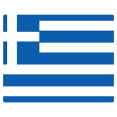 Greece Flag Greek Flag Double Sided Flano Blanket (medium)  by FlagGallery