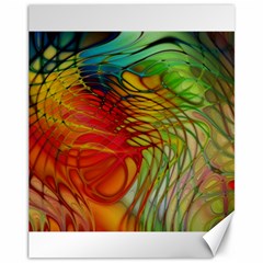 Texture Art Color Pattern Canvas 11  X 14  by Sapixe