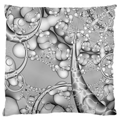 Entwine Fractals Rings Thorns Blow Large Cushion Case (two Sides) by Wegoenart