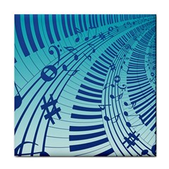 Music Piano Treble Clef Clef Face Towel by Wegoenart