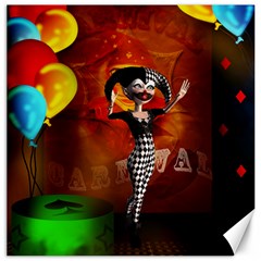 Cute Little Harlequin Canvas 20  X 20  by FantasyWorld7