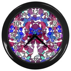 Netzauge Beautiful Wall Clock (black) by zappwaits