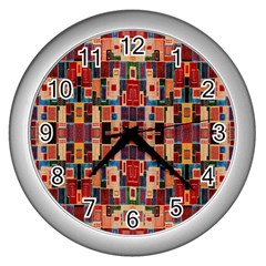 Ab 94 Wall Clock (silver) by ArtworkByPatrick