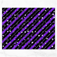 Christmas Paper Star Texture Rectangular Jigsaw Puzzl by Vaneshart