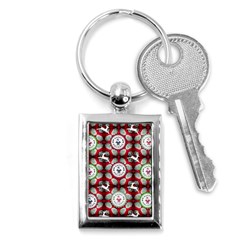Christmas Happy Holidayw Key Chain (rectangle) by Vaneshart