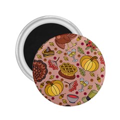 Thanksgiving Pattern 2 25  Magnets by Sobalvarro