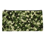 Dark Green Camouflage Army Pencil Cases Front