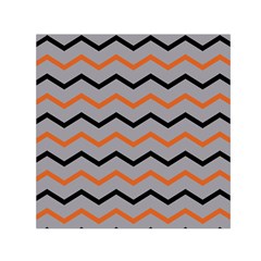 Basketball Thin Chevron Small Satin Scarf (square) by mccallacoulturesports