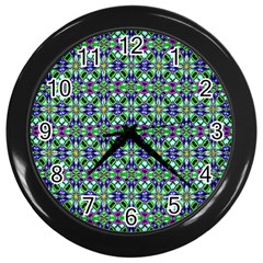 0 Wall Clock (black) by ArtworkByPatrick