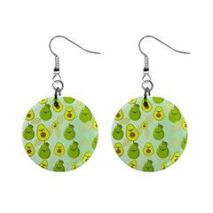 Avocado Love Mini Button Earrings by designsbymallika