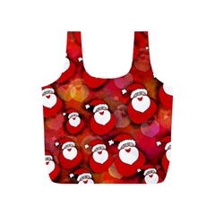 Santa Clause Full Print Recycle Bag (s) by HermanTelo