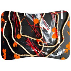 Collage 1 1 Velour Seat Head Rest Cushion by bestdesignintheworld