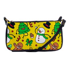 Funny Decoration Christmas Pattern Shoulder Clutch Bag by Vaneshart