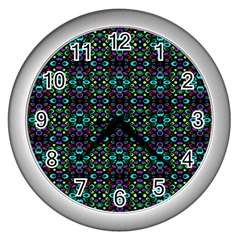 Ab 135 Wall Clock (silver) by ArtworkByPatrick