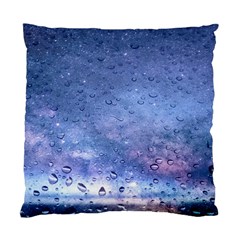 Gouttes D eau Galaxy Standard Cushion Case (one Side) by kcreatif