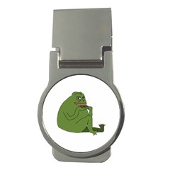 Groyper Pepe The Frog Original Funny Kekistan Meme  Money Clips (round)  by snek