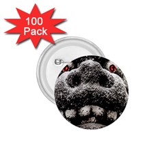 Monster Sculpture Extreme Close Up Illustration 2 1 75  Buttons (100 Pack)  by dflcprintsclothing