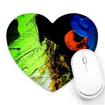 I Wonder 1 Heart Mousepads Front