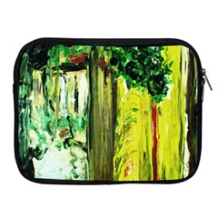 Old Tree And House With An Arch 8 Apple Ipad 2/3/4 Zipper Cases by bestdesignintheworld