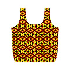 Rby-c-1-2 Full Print Recycle Bag (m) by ArtworkByPatrick