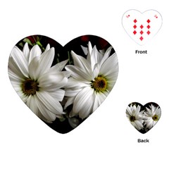 Daisies Playing Cards Single Design (heart) by bestdesignintheworld