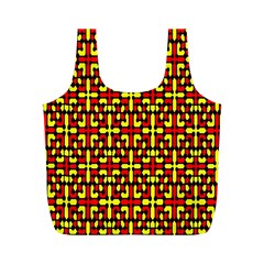 Rby-c-3-3 Full Print Recycle Bag (m) by ArtworkByPatrick