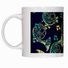 French Horn White Mugs by BubbSnugg