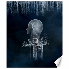 Awesome Light Bulb Canvas 8  X 10  by FantasyWorld7