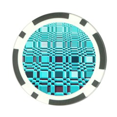 469823231 Glitch37 Poker Chip Card Guard by ScottFreeArt