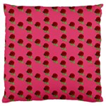 Rose In Mexican Pink Large Cushion Case (One Side) Front