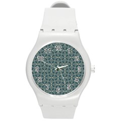 Pattern1 Round Plastic Sport Watch (m) by Sobalvarro