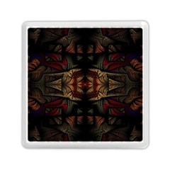 Fractal Fantasy Texture Pattern Memory Card Reader (square) by Wegoenart