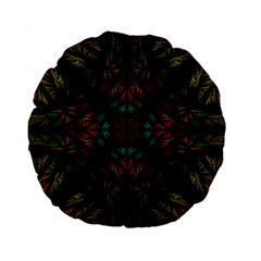 Fractal Fantasy Design Texture Standard 15  Premium Flano Round Cushions by Wegoenart