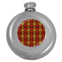 Rby-c-5-3 Round Hip Flask (5 Oz) by ArtworkByPatrick