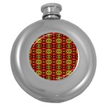 RBY-C-5-3 Round Hip Flask (5 oz) Front